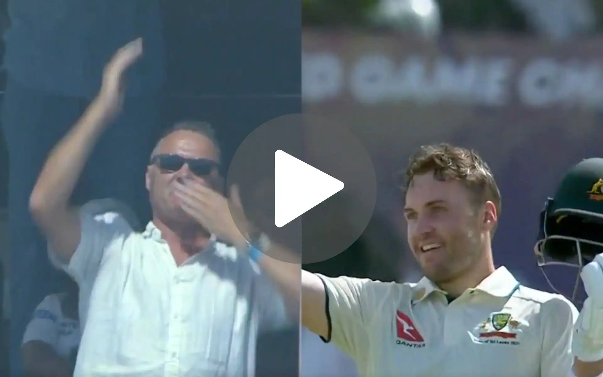 [Watch] Parents Shower Flying Kisses As PBKS Star Josh Inglis Slams Century On Test Debut